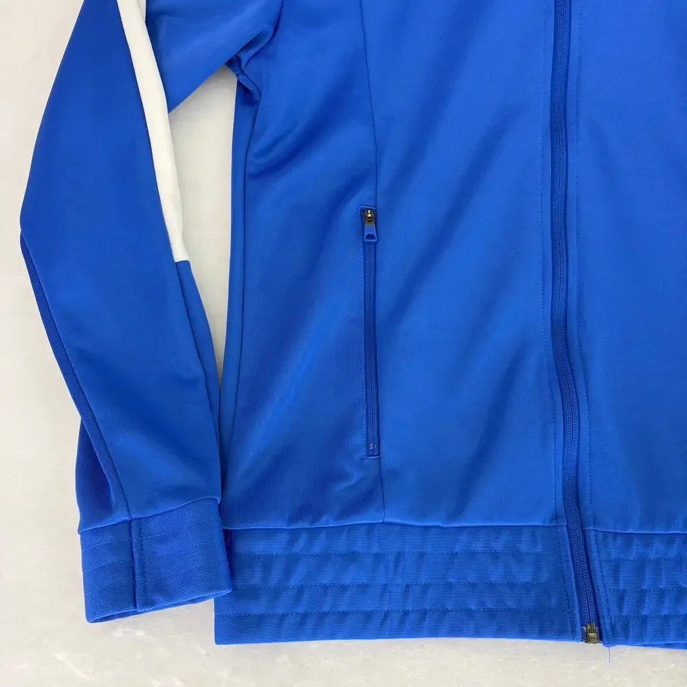 Jordan Full-Zip Track Jacket Blue White Size Small